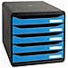 Casset. 5 Cassetti Clean Safe Blu - Foto miniatura 2