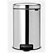 Pattumiera A Pedale Inox New Icon 12l 24x32,5x40 Cm 12 Litri Inox Lucido - 113581 - Foto miniatura 2