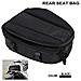 Coda Motorcycle Bag Borse Impermeabile Sede Zaino Sacchetto Dei Bagagli Posteriore Borsa In Pelle Multifunzione Pu Borse Del Sacchetto Della Sella Sport - 15 Litri - Foto miniatura 1