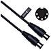 Cavo Midi 5-pin Din Spina Di Jack Maschio A Maschio Audio Piombo Con Midi Controller Sintetizzatore Piano Keyboard Sequencer Batteria Elettronica Drum Machine Processore Effetto Campionatore Multi-effect Pedal 1m - Foto miniatura 1