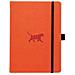Simboli D5008o Medio A5 Inoltre Wildlife Foderato Hardcover Notebook - Arancione Tiger - Foto miniatura 7