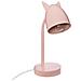 Lampada Orecchie In Metallo - E14 - 25 W - H. 31 Cm - Rosa - Foto miniatura 1