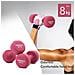 Prkned08k Set Di Pesi Con Manubri, 2 Pezzi, 8 Kg, Vino Rosso, Neoprene - Foto miniatura 23
