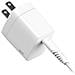 Caricabatteria Da Parete Qm10 Bianco, Usb Type-c - Foto miniatura 3