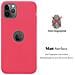Custodia Compatibile Con Apple Iphone 11 Pro (xi Pro) In Candy Rosso - Coperchio Protettivo In Silicone Tpu Flessibile - Foto miniatura 3