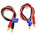 2 Pezzi Cavo Di Carica Con Attacco Connettore Ec3 Spina Banana Da 4.0mm, Colore Blu Rosso Nero - Foto miniatura 4