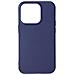Cover Iphone 14 Pro Max Silicone Flessibile Finitura Opaca Blu Notte - Foto miniatura 2
