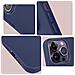 Cover Iphone 14 Pro Max Silicone Flessibile Finitura Opaca Blu Notte - Foto miniatura 4