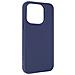 Cover Iphone 14 Pro Max Silicone Flessibile Finitura Opaca Blu Notte - Foto miniatura 1
