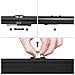 Dps40 / 43 Schermo Di Proiezione 40” Formato 4:3 / 86 X 61 Cm Telo Da Scrivania Telo Proiettore Da Tavolo Telo Da Proiezione Per Interni / Esterni Full Hd 3d 4k - Home Cinema Home Theater Ufficio - Foto miniatura 3
