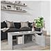 Tavolino Salotto Grigio Cemento 102x50x36 Cm Legno Multistrato - Foto miniatura 6