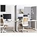 Paravento 3 Pannelli Grigio Chiaro 184 X 184 Cm Standi - Foto miniatura 2