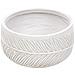 Vaso Da Fiori Argilla Bianco Sporco 35 X 35 X 19 Cm Ftero - Foto miniatura 3