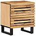 Comodino 40x34x46 cm in Legno Massello di Mango - Foto miniatura 1