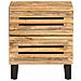 Comodino 40x34x46 cm in Legno Massello di Mango - Foto miniatura 8