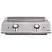 Piastra Elettrica DOC302 in Acciaio Inox 2 Termostati Potenza 2800 W - Foto miniatura 1