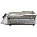 Piastra Elettrica DOC302 in Acciaio Inox 2 Termostati Potenza 2800 W - Foto miniatura 3