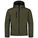 Padded Hoody Softshell Verde Bamboo M - Foto miniatura 1
