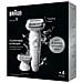 Braun Silk-ãƒâ©pil 9 9-041 40 Pinzette Argento - Foto miniatura 1
