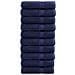 Asciugamani Doccia Solund 10 Pz Blu Navy 70x140 Cm 600gsm - Foto miniatura 1