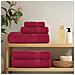 Asciugamani Per Sapone 2 Pz Bordò 30x30 Cm 360 G/m 100% Cotone - Foto miniatura 3