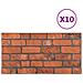 Lusso Casadino -  Pannelli Murali 3d Con Design A Mattoni Terracotta 10 Pz Eps - Foto miniatura 2
