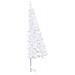 Lusso Casadino -  Albero Di Natale Artificiale Ad Angolo Bianco 240 Cm Pvc - Foto miniatura 3