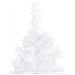 Lusso Casadino -  Albero Di Natale Artificiale Ad Angolo Bianco 240 Cm Pvc - Foto miniatura 5
