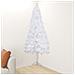 Lusso Casadino -  Albero Di Natale Artificiale Ad Angolo Bianco 240 Cm Pvc - Foto miniatura 8