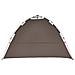 Tenda da Pesca 4 Persone Marrone a Rilascio Rapido - Foto miniatura 6