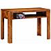 Scrivania 110x50x73 cm Legno Massello Acacia - Foto miniatura 3