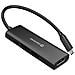 Hub Usb Per Usb-c Hdmi 4k, 100w Di Ricarica E Usb, Nero - Foto miniatura 5