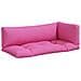 Cuscini per Pallet 3 pz Rosa in Tessuto Oxford - Foto miniatura 1