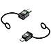 Adattatore Dritto Da Femmina Type-c A Maschio Type-c 240w 120gbps - Confezione Da 2 Black - Foto miniatura 1