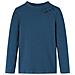 Maglietta per Bambini a Maniche Lunghe a Costine Blu Marino 128 - Foto miniatura 1