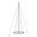 Albero di Natale LED Bianco freddo 138.5 x 138.5 x 399 cm - Foto miniatura 1