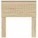 Testiera con testiera Rovere Sonoma 80 cm Legno multistrato - Foto miniatura 4