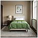 Duvet Invernale Trapuntato Verde 135 x 200 cm Microfibra - Foto miniatura 2
