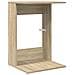 Tavolo laterale Rovere Sonoma 40 x 38 x 62,5 cm - Foto miniatura 1