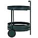 Carrello Bar Saturno In Metallo Ottanio 40x49,5x61 Cm - Foto miniatura 3