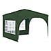 Tenda per feste a pop-up 290 x 290 x 245 cm Verde - Foto miniatura 1