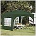 Tenda per feste a pop-up 290 x 290 x 245 cm Verde - Foto miniatura 2