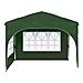 Tenda per feste a pop-up 290 x 290 x 245 cm Verde - Foto miniatura 6
