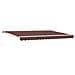 Tenda retrattile manuale Marrone 4,5 × 3,5 m - Foto miniatura 1