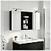 Set di Armadi da Bagno con lo scaffale 3 pcs 100 x 10,5 x 50 cm - Foto miniatura 4