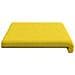 Cuscino per panchina Tessuto Giallo Chiaro Profondità 35 cm - Foto miniatura 6