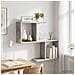 Scaffale da parete Grigio Cemento 60 x 12 x 50,5 cm - Foto miniatura 2