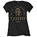 Queen - We Are The Champions Black (T-Shirt Donna Tg. S)  - Foto miniatura 1