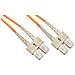 Cavo Fibra Ottica Sc A Sc Multimode Duplex Om2 50/125 Mt. 5 - Foto miniatura 2
