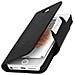 Custodia Portafoglio Stile Vintage Per Apple Iphone Se, 5 E 5s - Nera - Foto miniatura 13